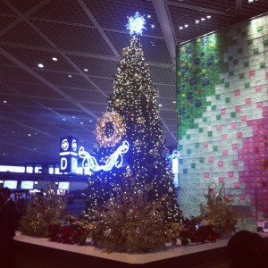 クリスマスツリー＠成田空港